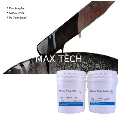 2.0 W/MK Electronic Potting Two Component Glue Silicone Potting Compound for Energy Storage Battery Module Supply