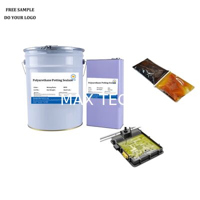 High Thermal Conductivity White PU Potting Adhesive for PCB/LED - Waterproof, Shockproof, Fast Curing Sealant