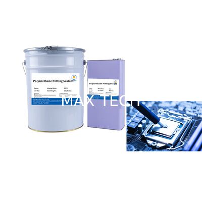 High Thermal Conductivity White PU Potting Adhesive for PCB/LED - Waterproof, Shockproof, Fast Curing Sealant