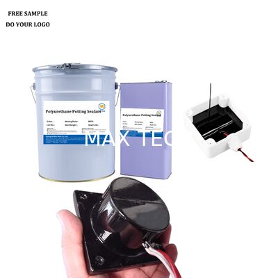 High Thermal Conductivity White PU Potting Adhesive for PCB/LED - Waterproof, Shockproof, Fast Curing Sealant