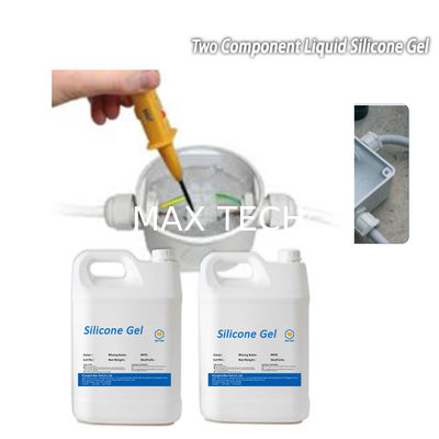 6707высокая твердость электроизоляция Синий водонепроницаемый кабельный соединительный короб силиконовый гелевый герметик клей