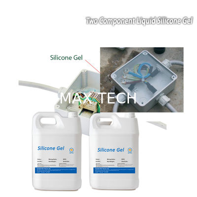 высокотемпературная электрическая изоляция Синяя водонепроницаемая коробка соединения кабеля силиконовый гель