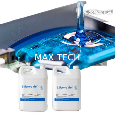 6605 высокотемпературная электроизоляционная прозрачная/синяя водонепроницаемая кабельная распределительная коробка силиконовый гель