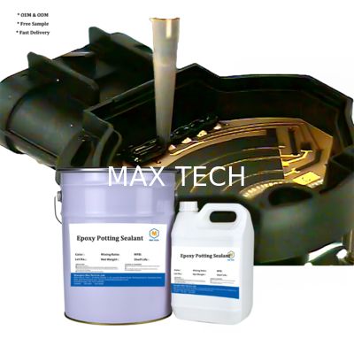 Двухкомпонентная высокая теплопроводность Эпоксидное покрытие электронного компонента