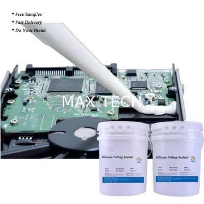 2.0 W/MK Electronic Potting Two Component Glue Silicone Potting Compound for Energy Storage Battery Module Supply
